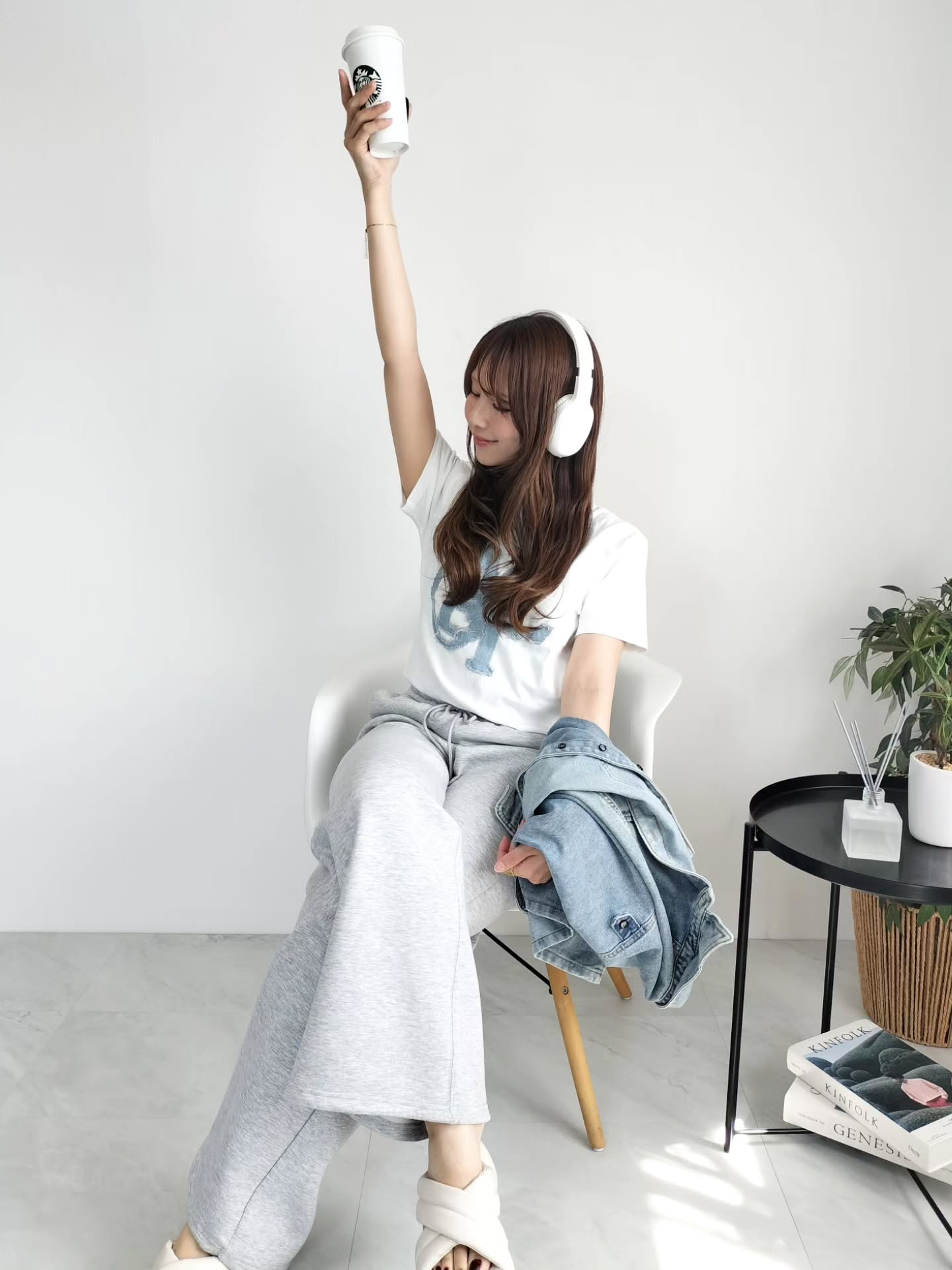 GU　パフスウェットバギーパンツ 　