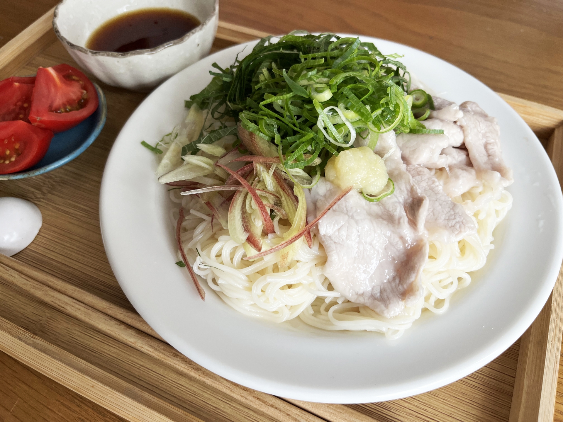豚しゃぶそうめん