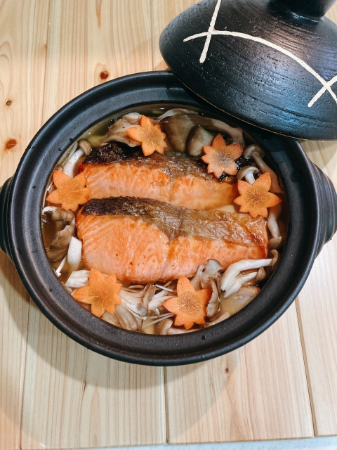 鮭の炊き込みご飯