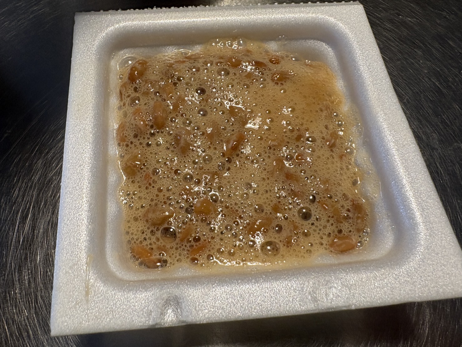 ふわふわ酢納豆