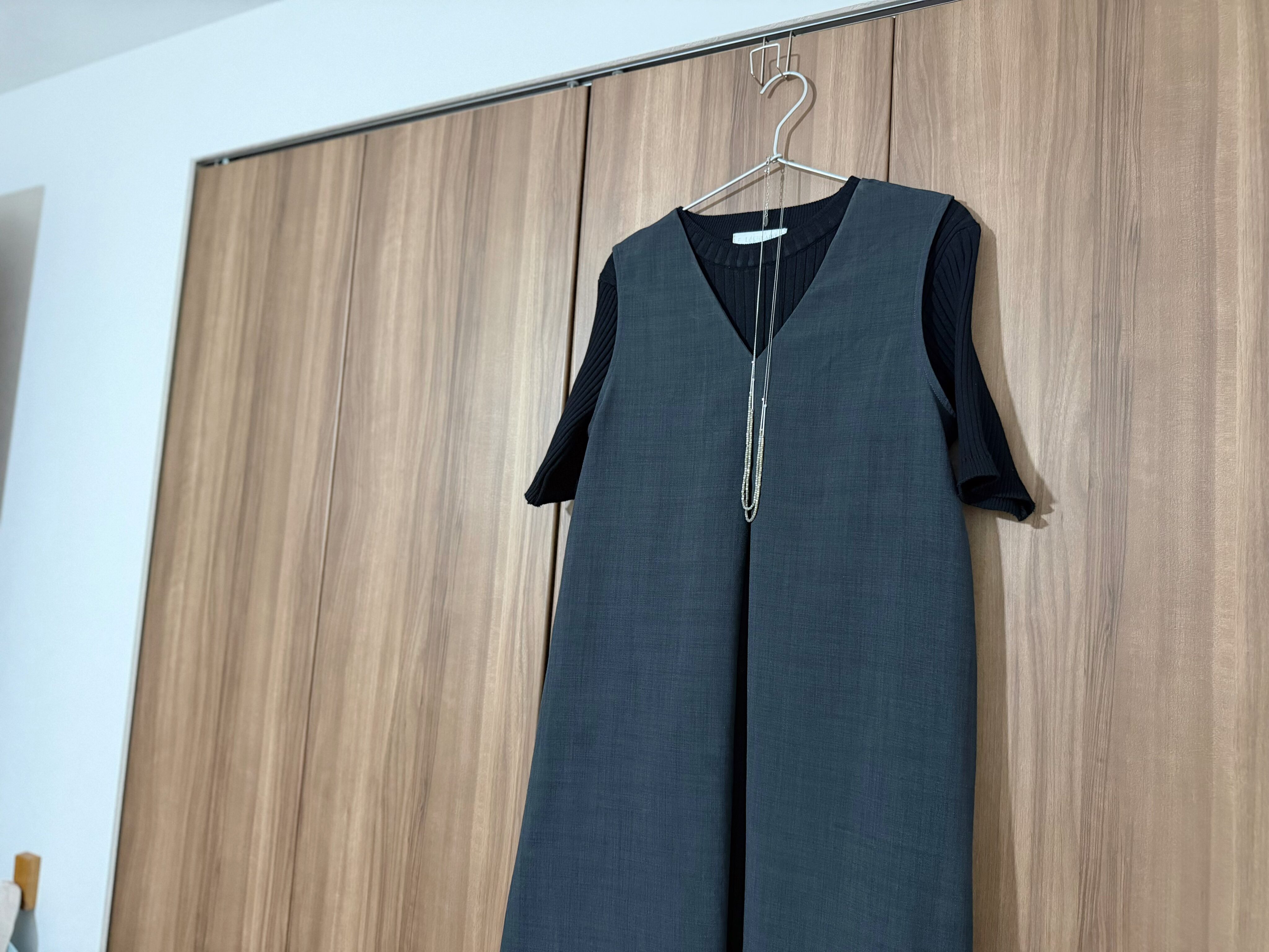 大人の服は夜のうちにセットにしておく