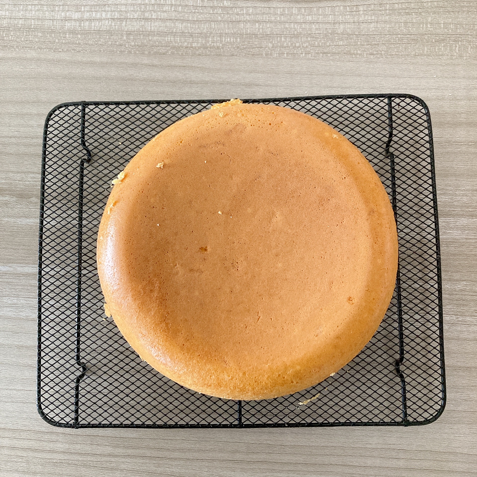 炊飯器で焼いたホットケーキの写真