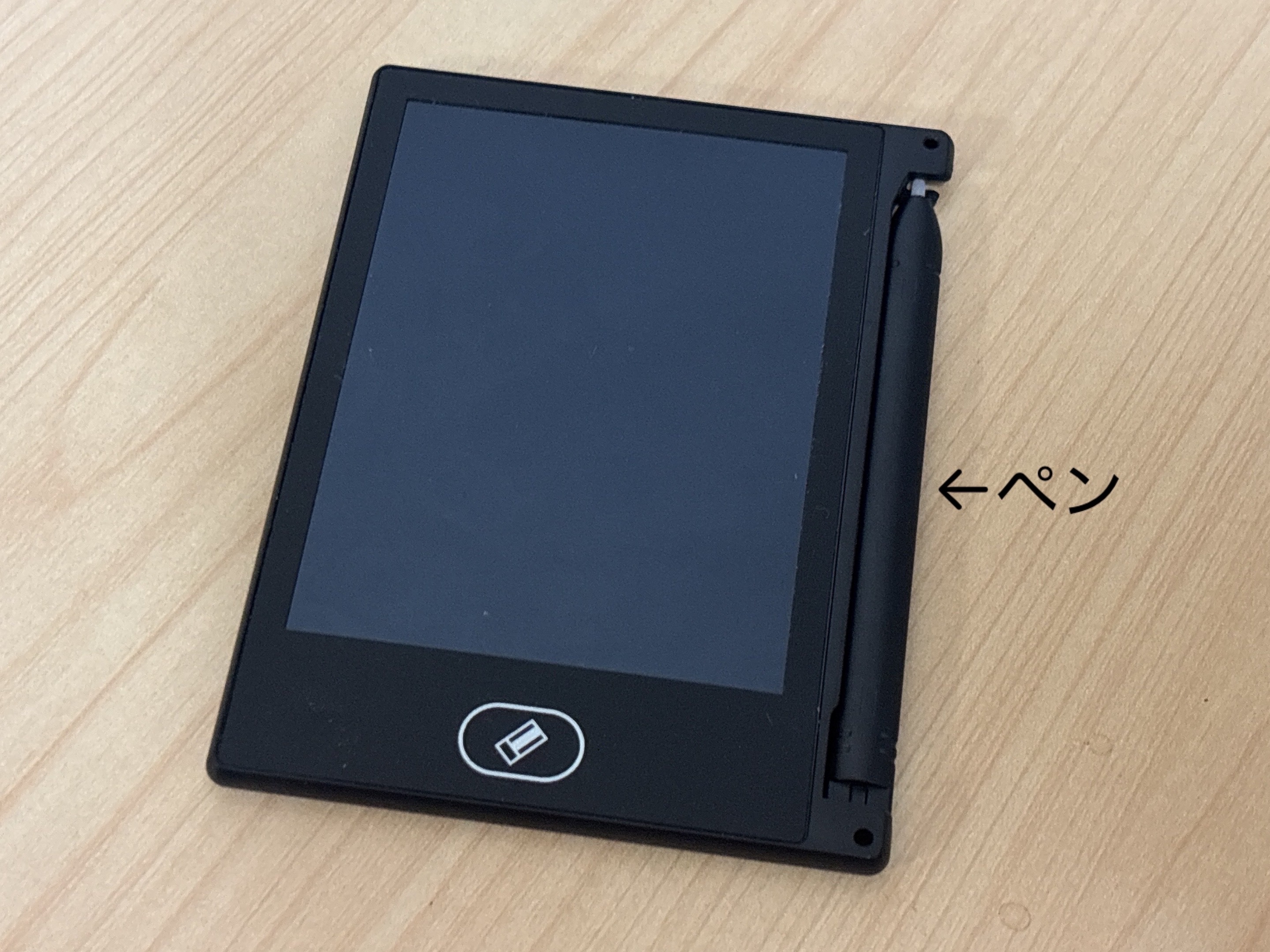 ダイソーの電子メモパッド
