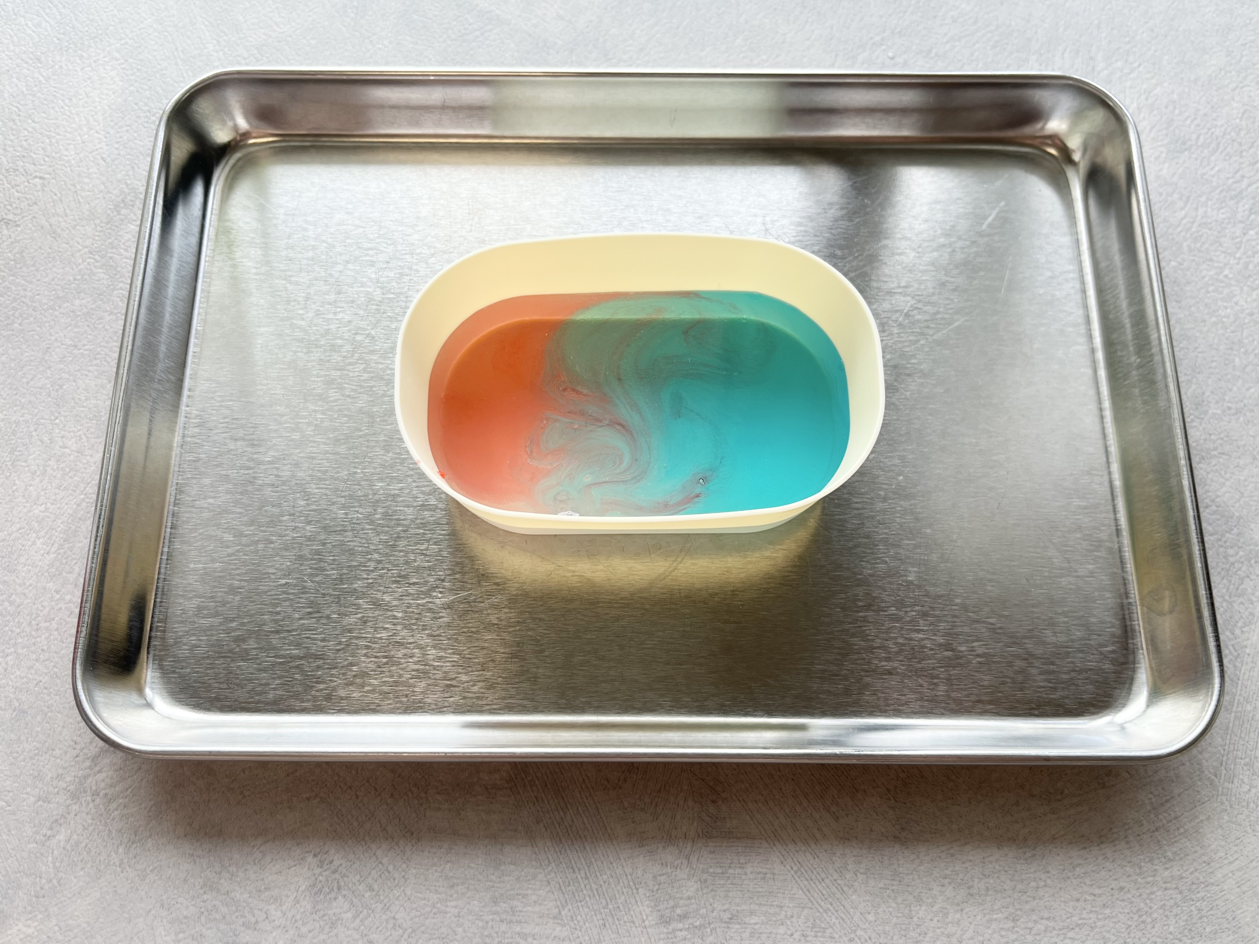 セリアの「レンジでできる琥珀糖」使用画像