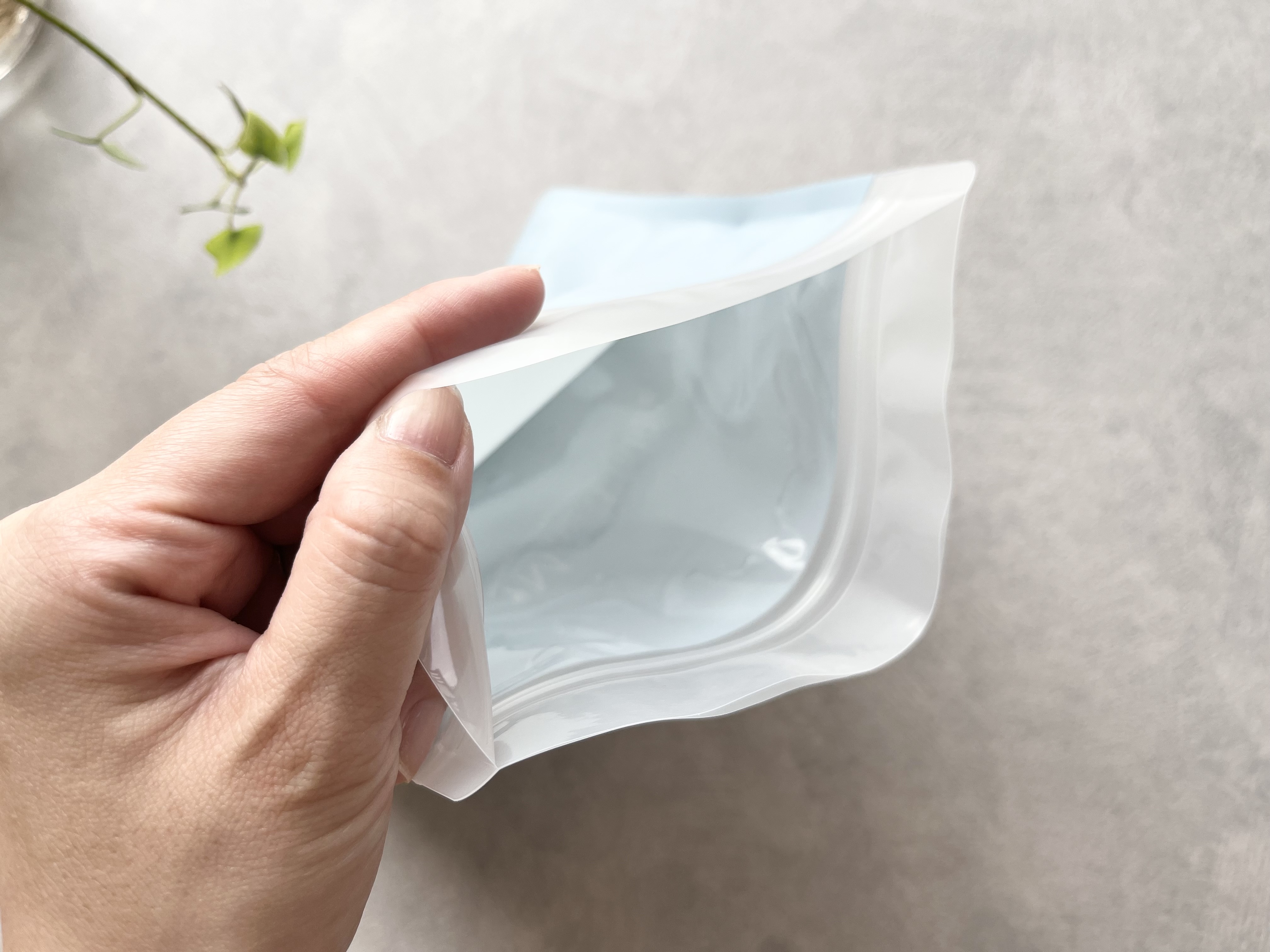 ダイソーの「保冷剤付　ジップバッグ」の商品画像