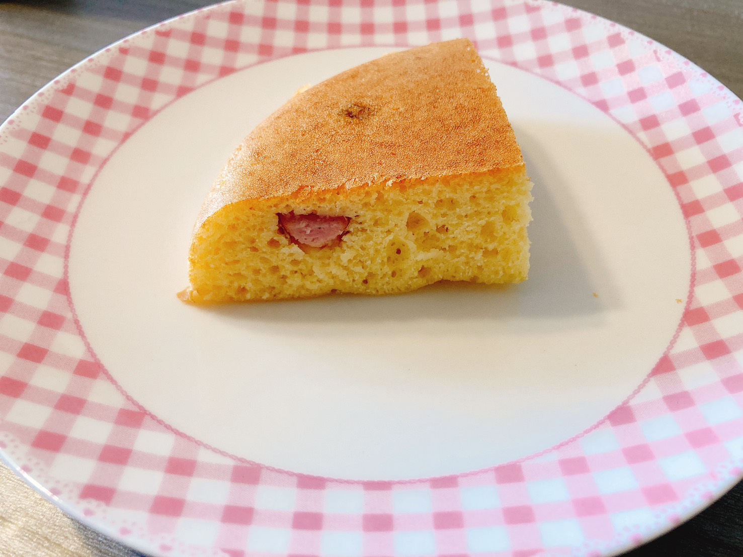 ウインナーの炊飯器ケーキ