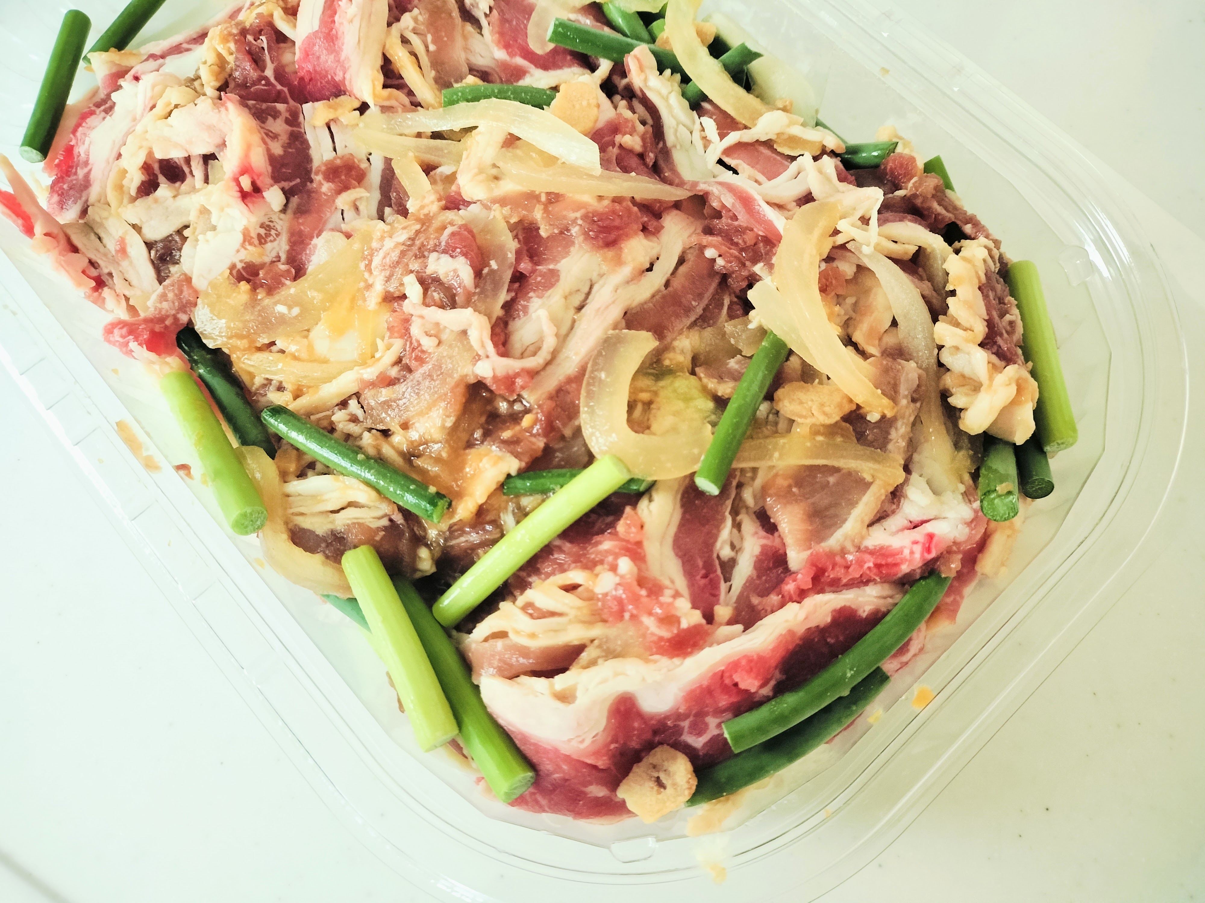 牛肉のにんにく炒め