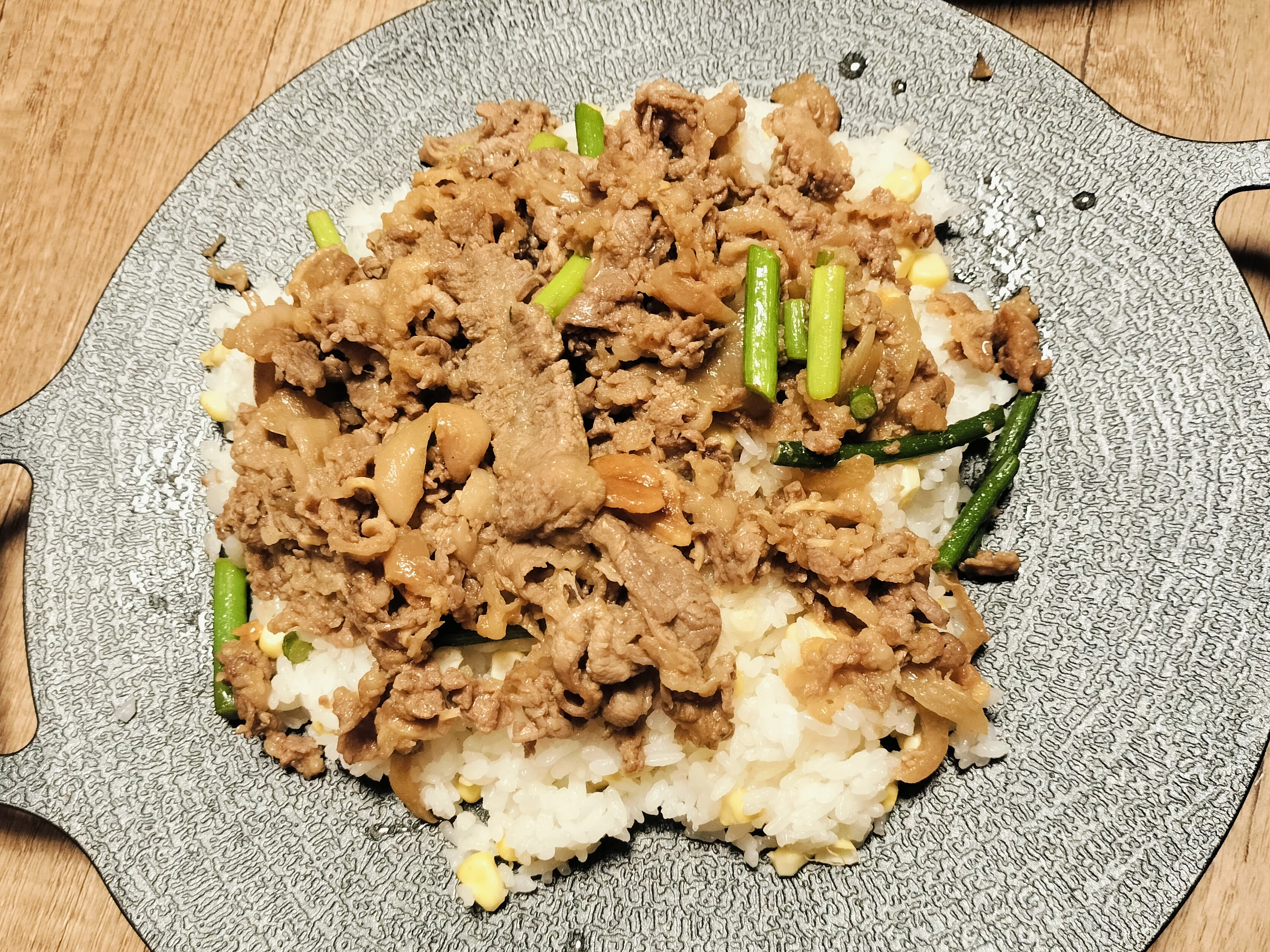 ペッパーランチ風焼肉めし