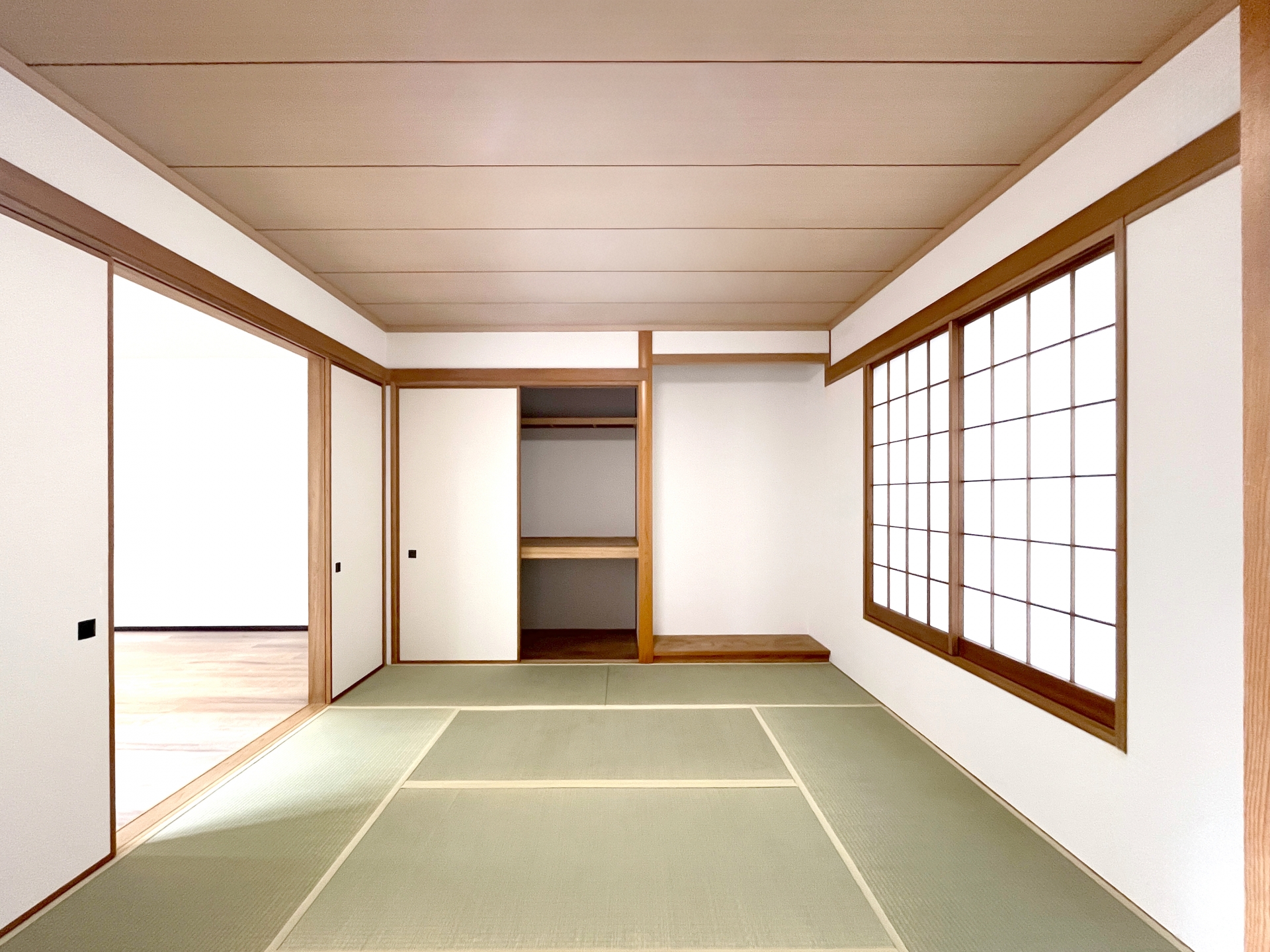 押し入れのある和室