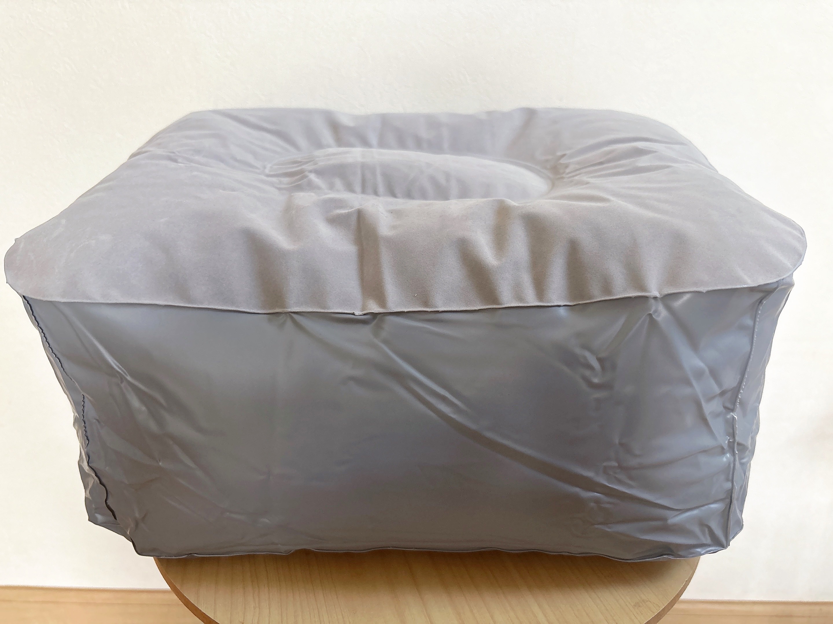 エアーフットレストふくらませた画像