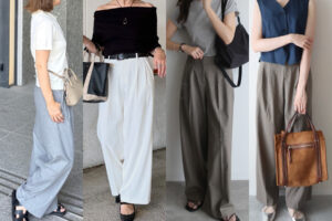 【ユニクロ】タックワイドパンツの次なるブーム？！話題沸騰中の“新作パンツ”どこが違うの？に答えます！