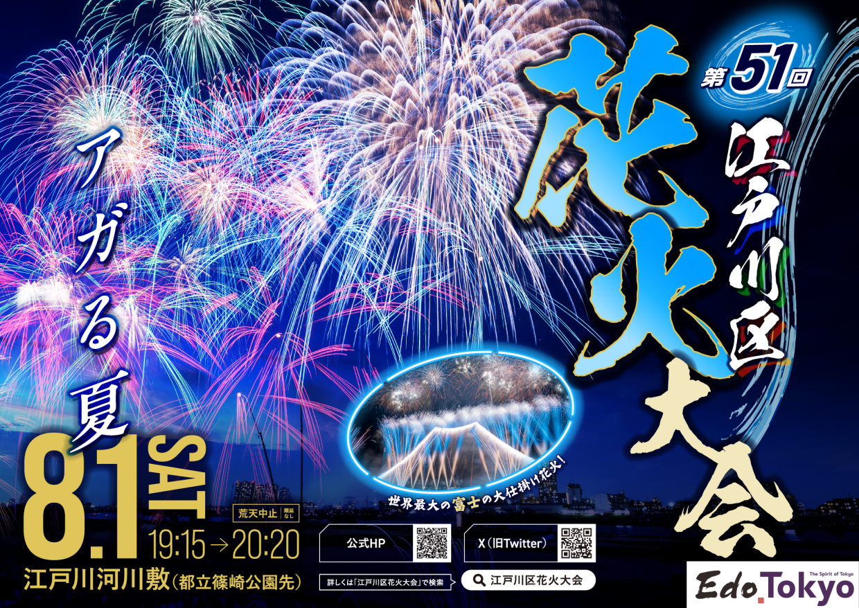 第51回 江戸川区花火大会