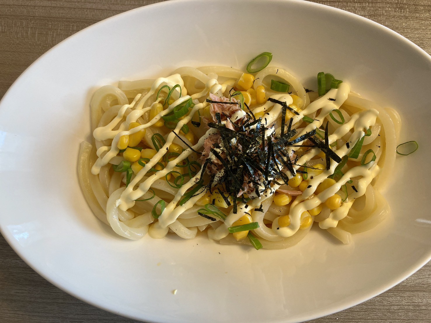 ツナマヨコーンうどん