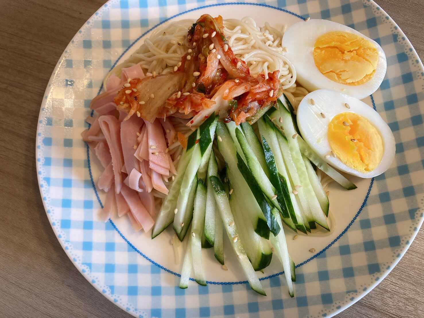 そうめんビビン麺
