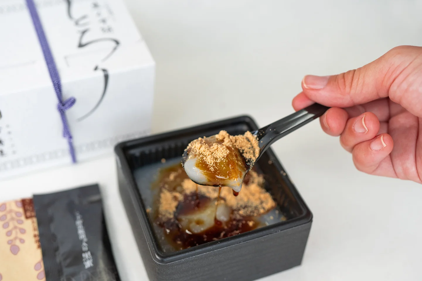 船橋屋 こよみ「生くず餅『とろり』」