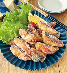 さばの揚げ物