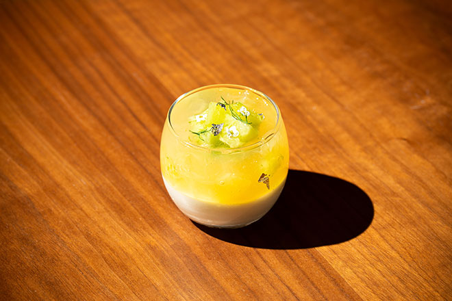 Hills House Dining 33 Pâtisserie à la Maison「メロンのヴェリーヌ」