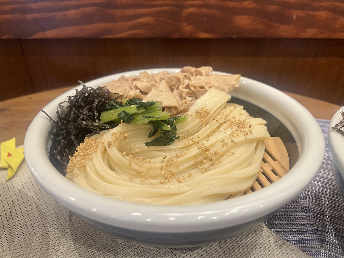 「豚つけ汁うどん」1玉