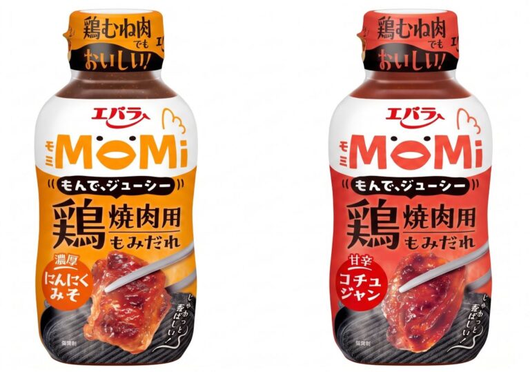 鶏むね肉がジューシーに！エバラ食品から鶏焼肉用もみだれ「MoMi」2種が新登場