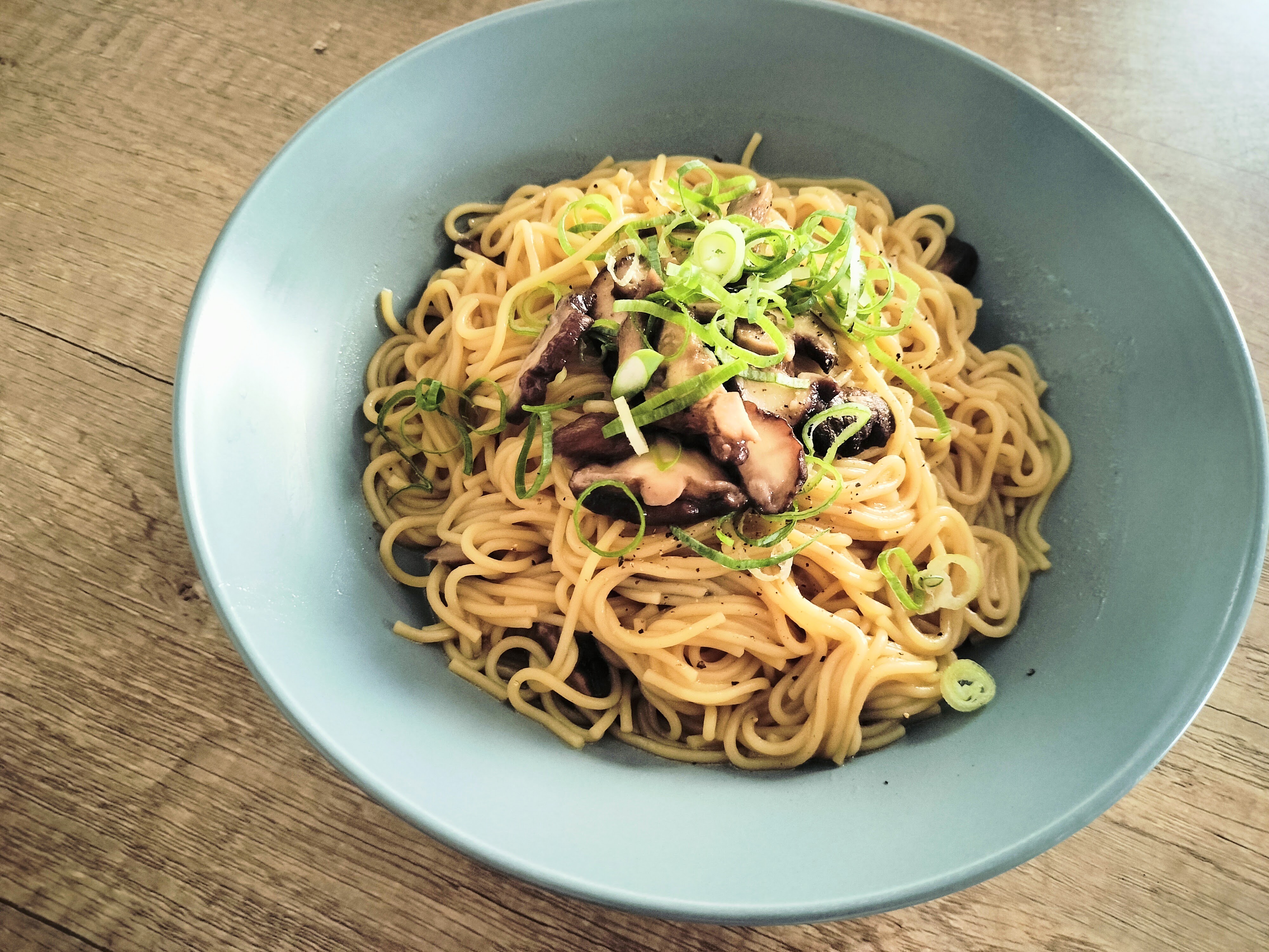 しいたけのバター醤油パスタ