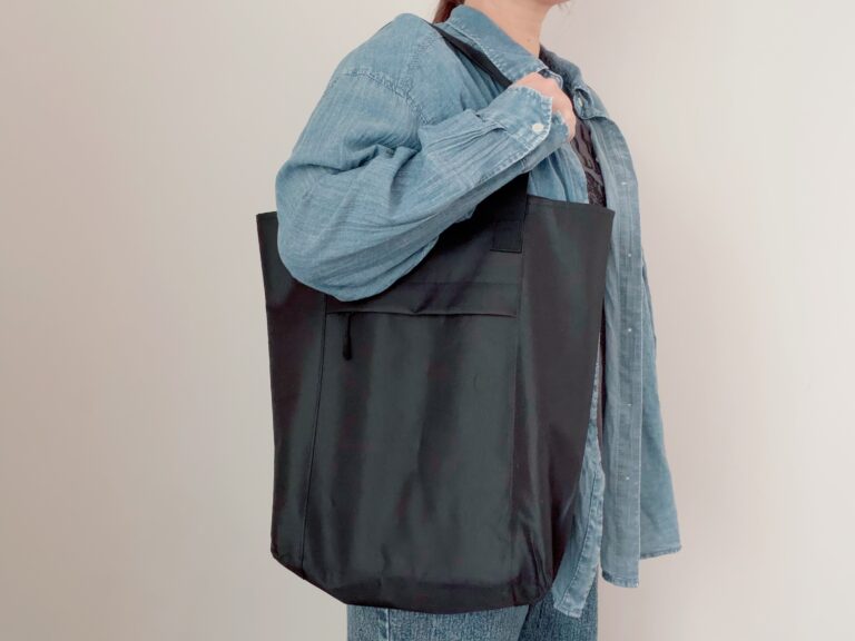 110円じゃないけどすぐ買うべき！ダイソーのたっぷり入る高見えトートバッグ