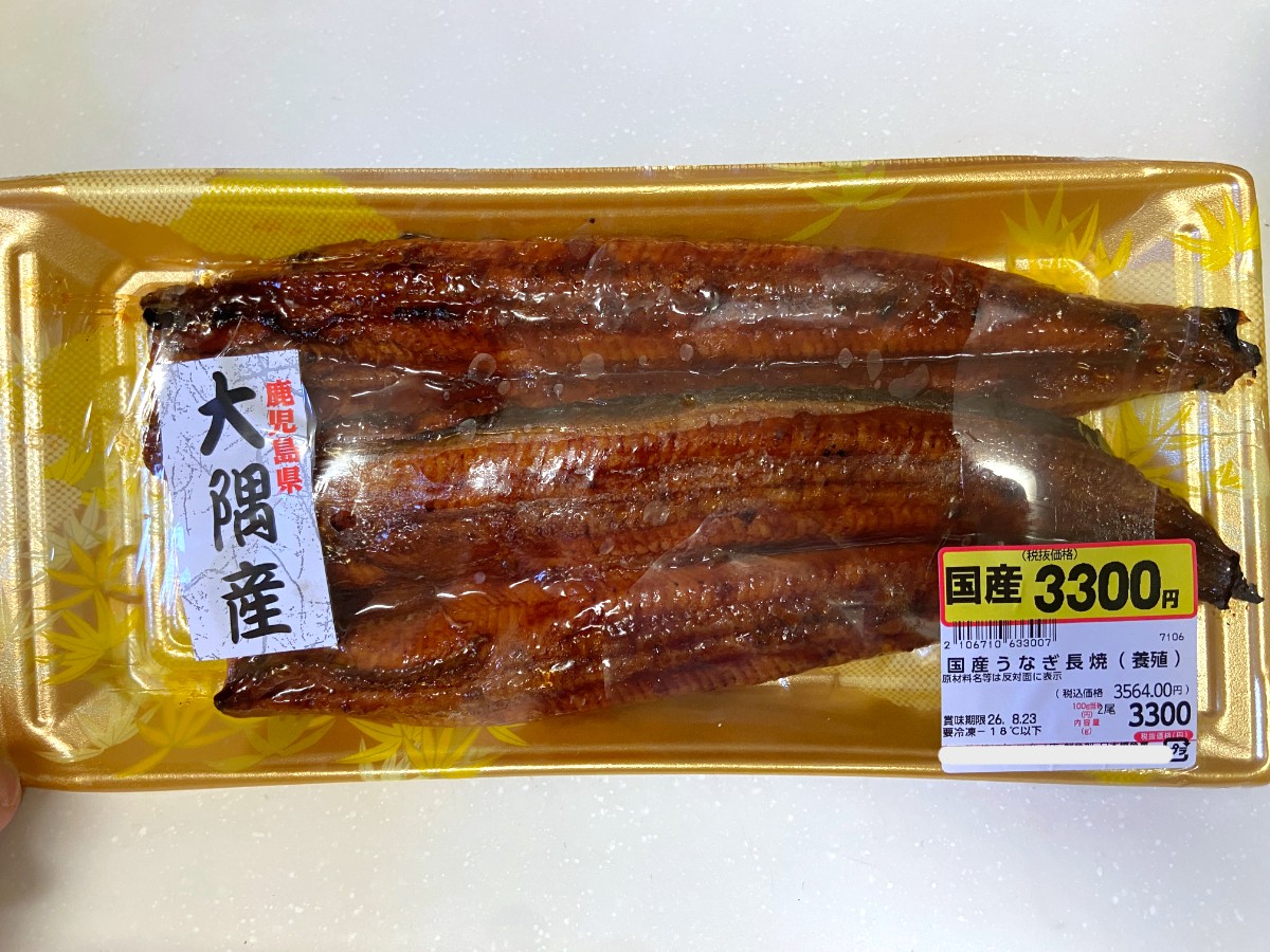 国産うなぎ