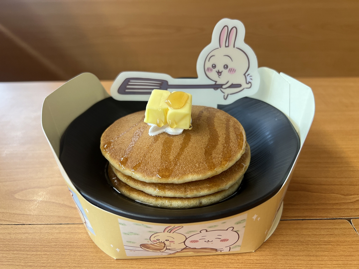 くら寿司の期間限定メニュー「うさぎのパァンッケーキ」