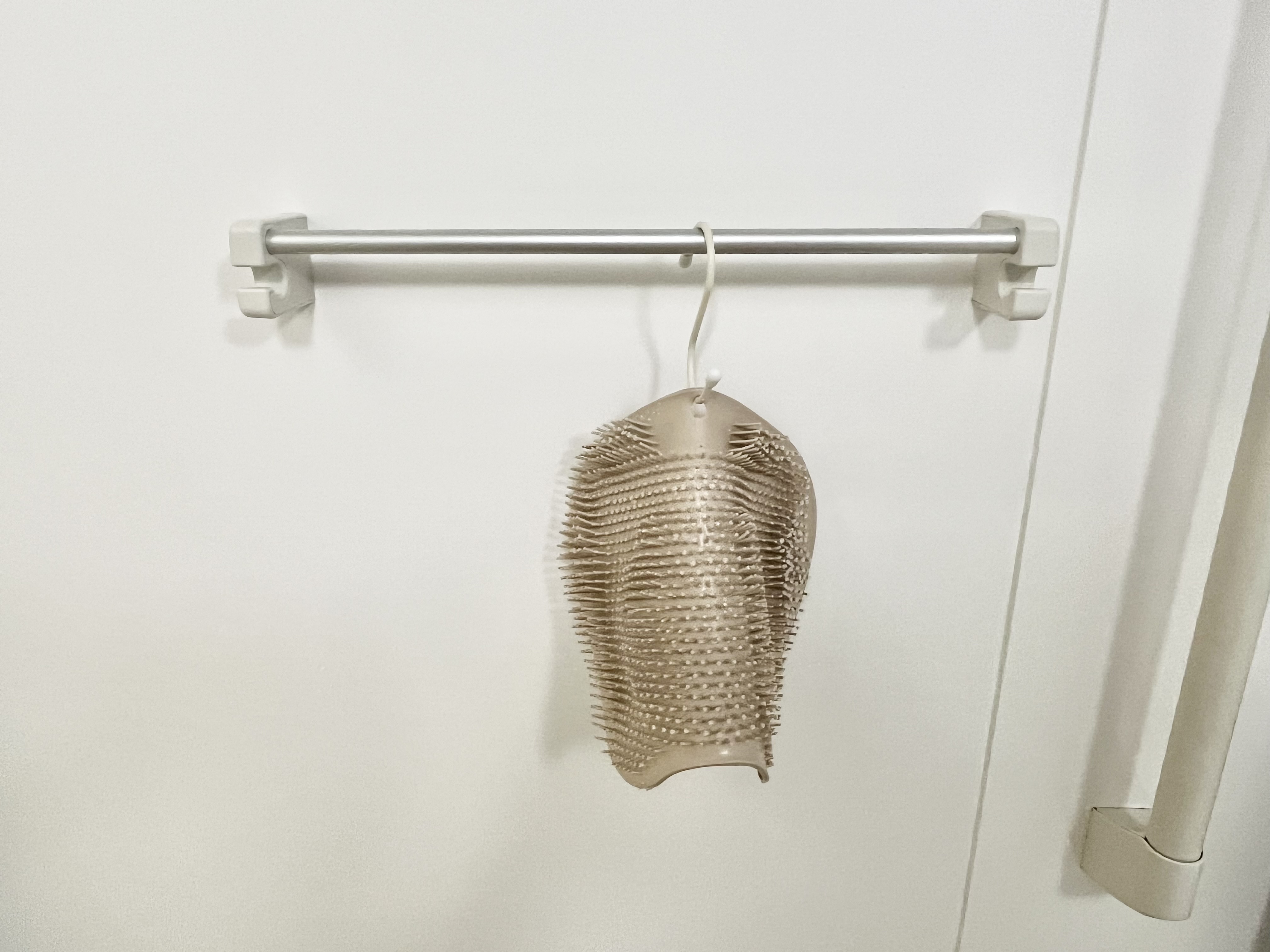 セリアの「足裏ブラシマット」の使用画像
