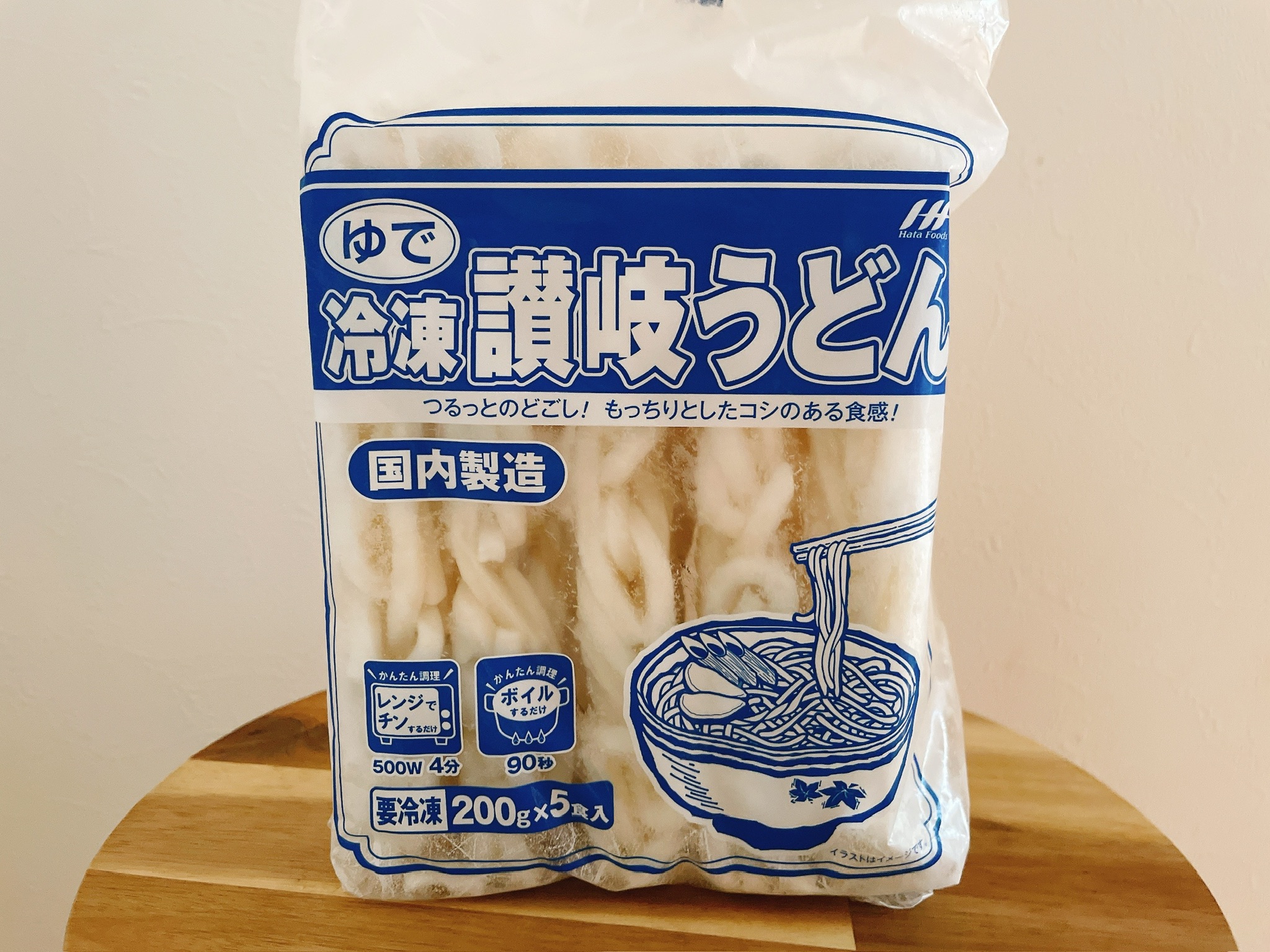 冷凍うどんはタイパ食材
