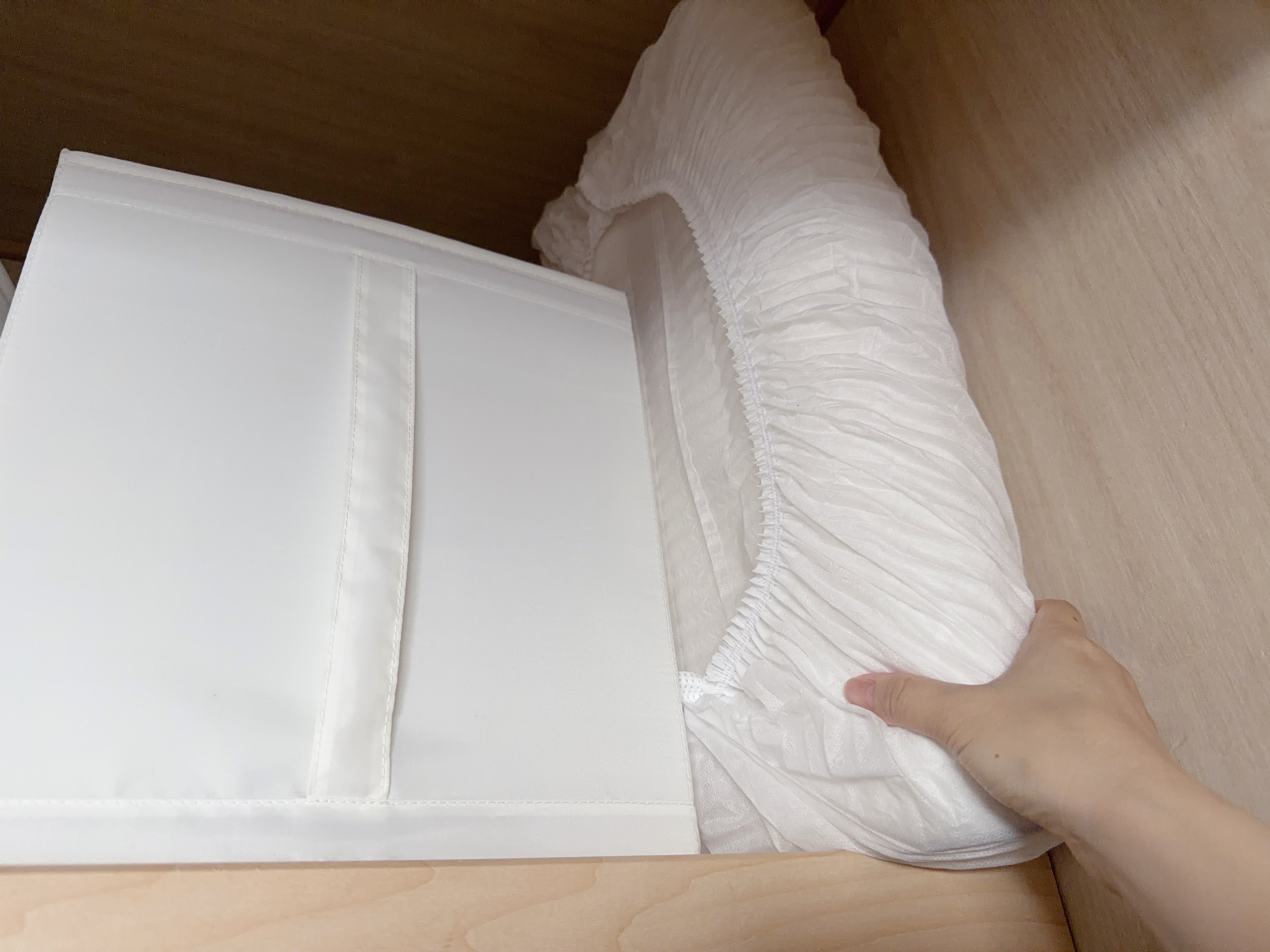 来客用や予備の枕にも便利