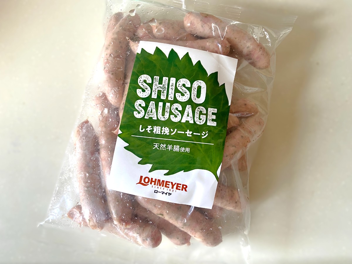 しそ粗挽ソーセージ