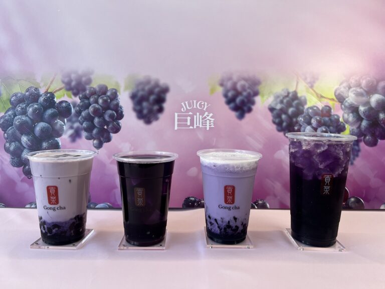 果汁量が昨年の6倍！ゴンチャの「JUICY巨峰」で巨峰のジューシー感を堪能！