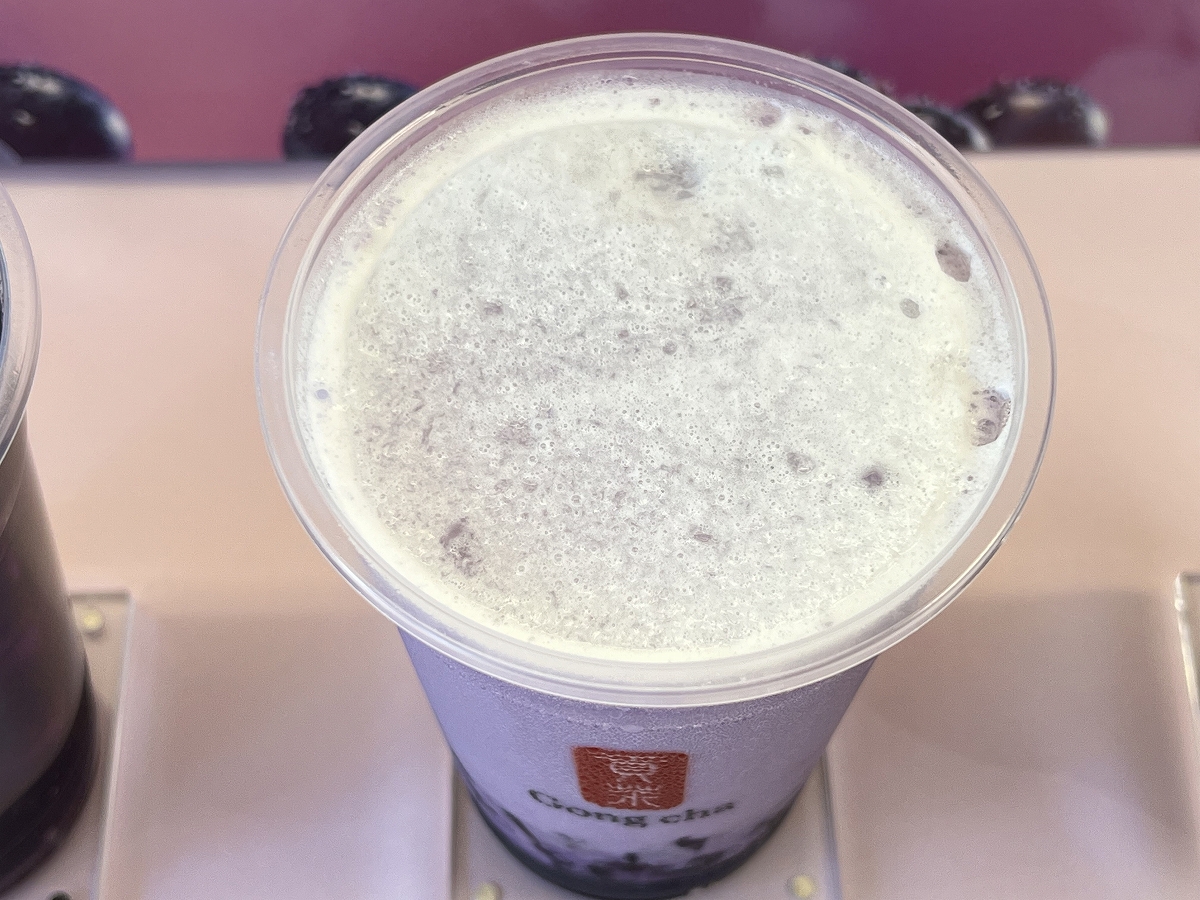 ゴンチャの「JUICY 巨峰 ジェラッティー®」
