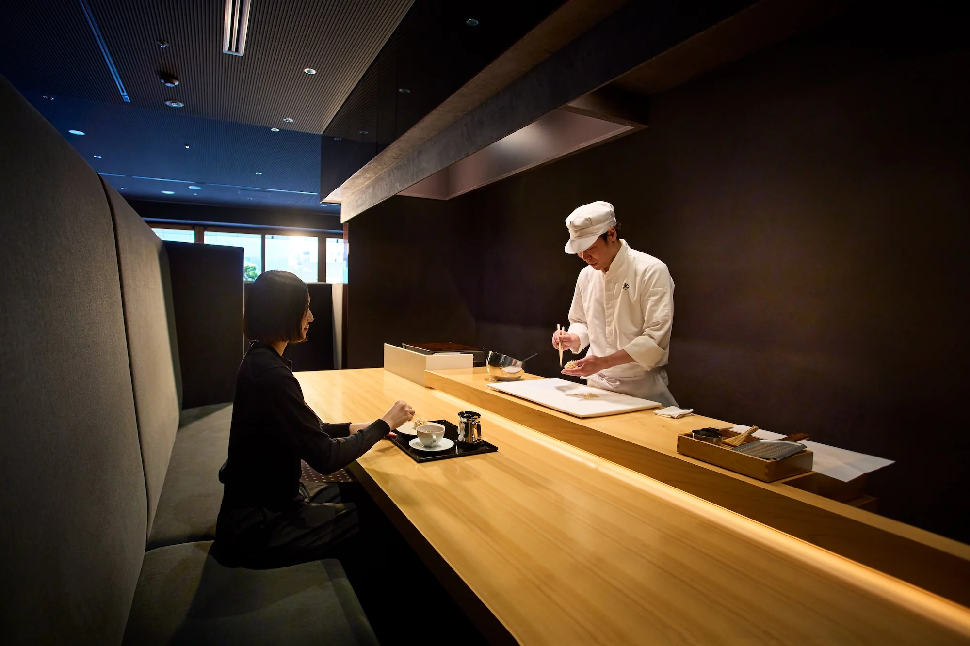TORAYA GINZAカウンター席