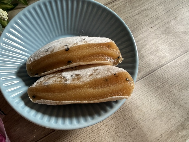 おいも大福 断面