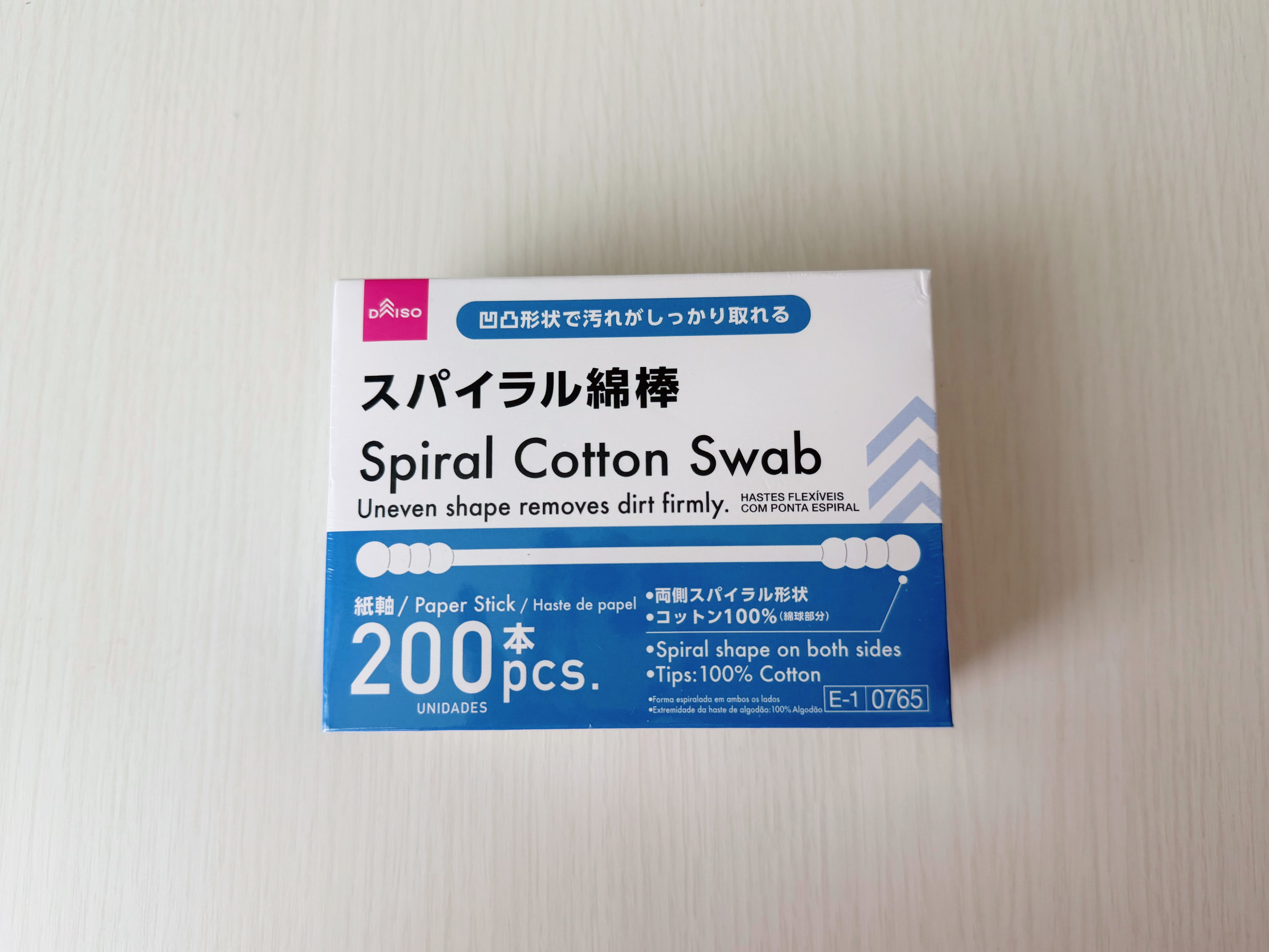 スパイラル綿棒　全体