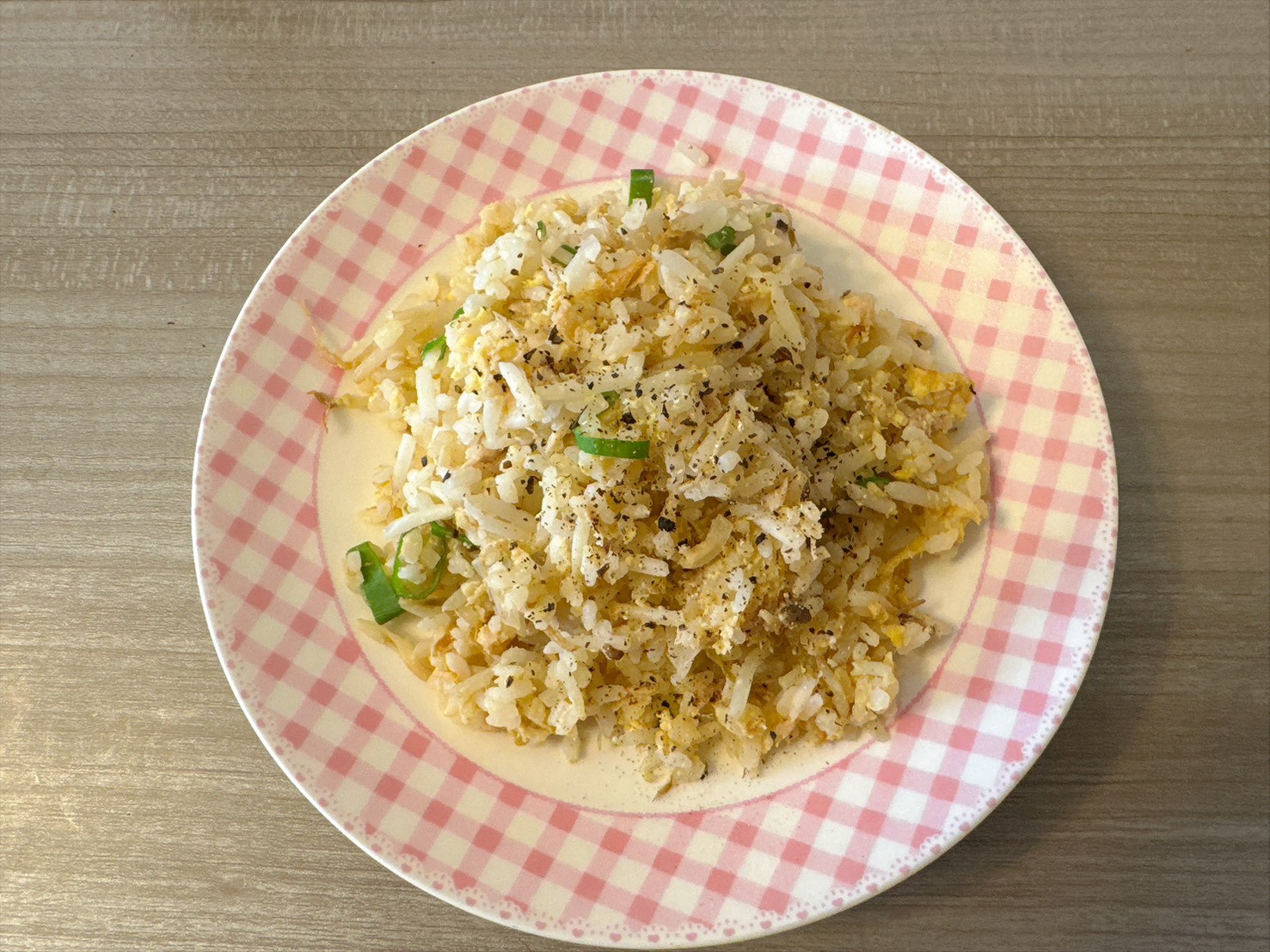 卵とツナの和風チャーハン
