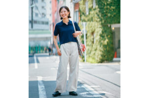 【GU】40代に似合う秋コーデ！ニットポロ大人の着回しTIPS