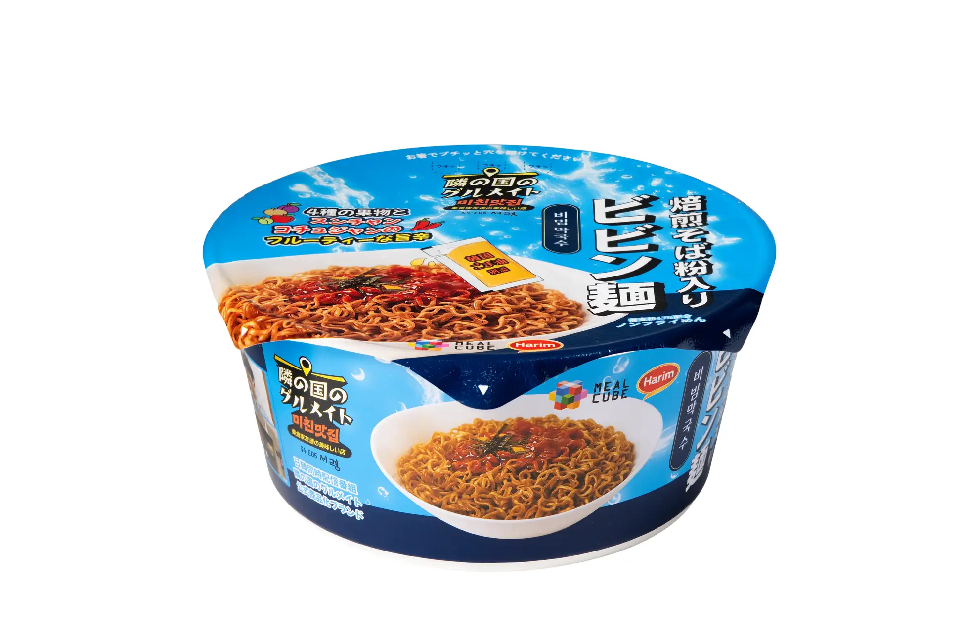 隣の国のグルメイト 焙煎そば粉入りビビン麺