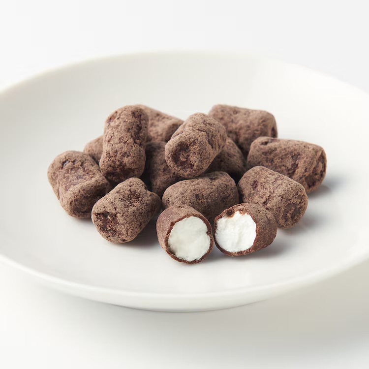 チョコがけマシュマロ　ダーク