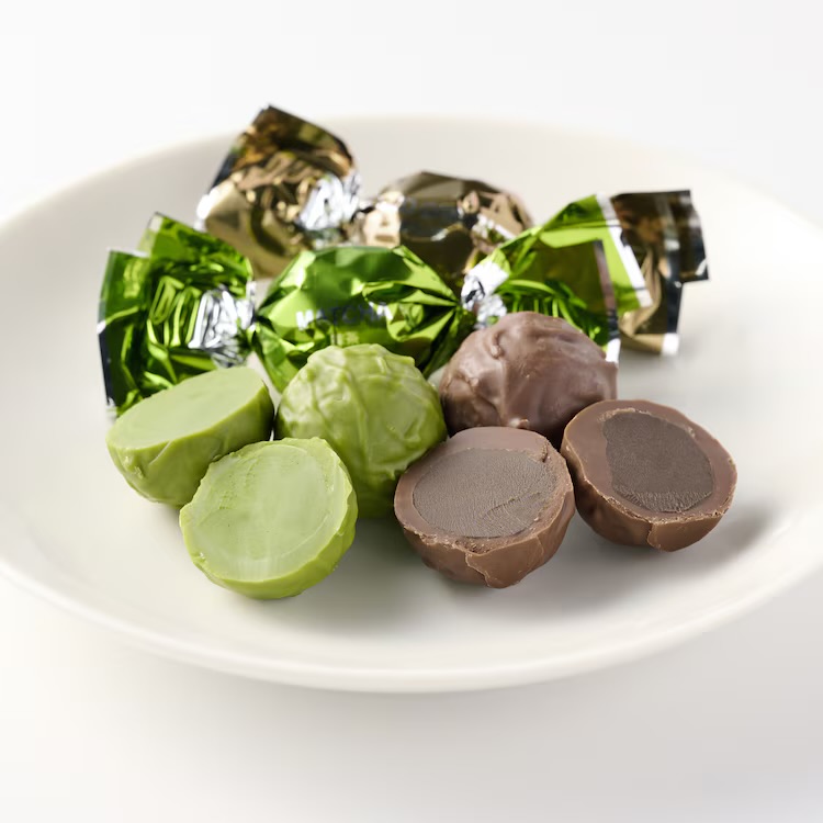 ボンボンショコラ　宇治抹茶＆ほうじ茶